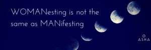 WOMANesting is not the same as